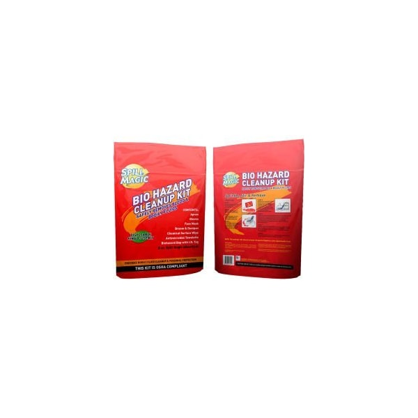 Acme United Spill Magic SMBIOHAZARD Spill Magic Biohazard Cleanup Kit